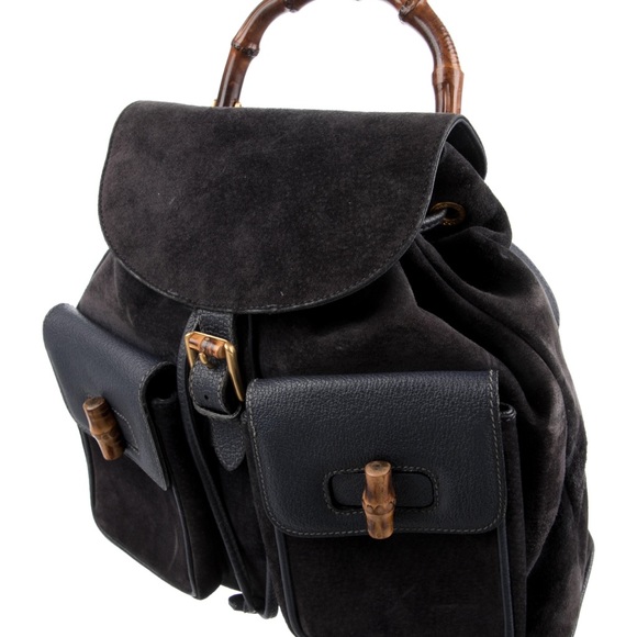 Navy Blue Gucci Backpack. Great condition no obvious issues. Used twice - Picture 2 of 5